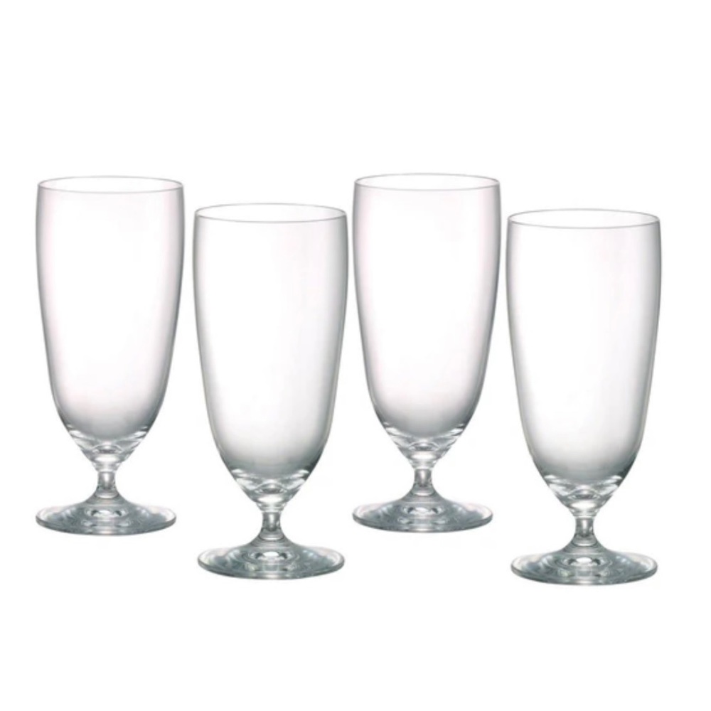 Marquis by Waterford Crystal Set of 4 Iced Beverage Glasses. NWT.
